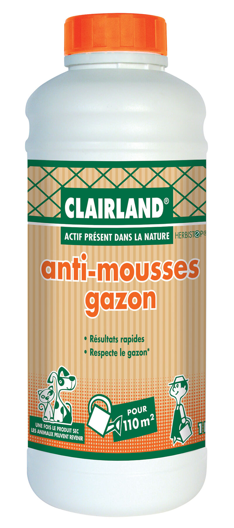 Anti-Mousse Gazon – Concentré - Clairland®