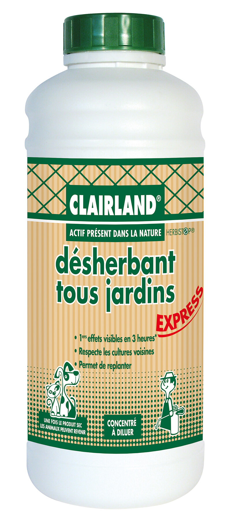 Désherbant Tous Jardins - Concentré - Clairland®